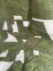 green rug for living room