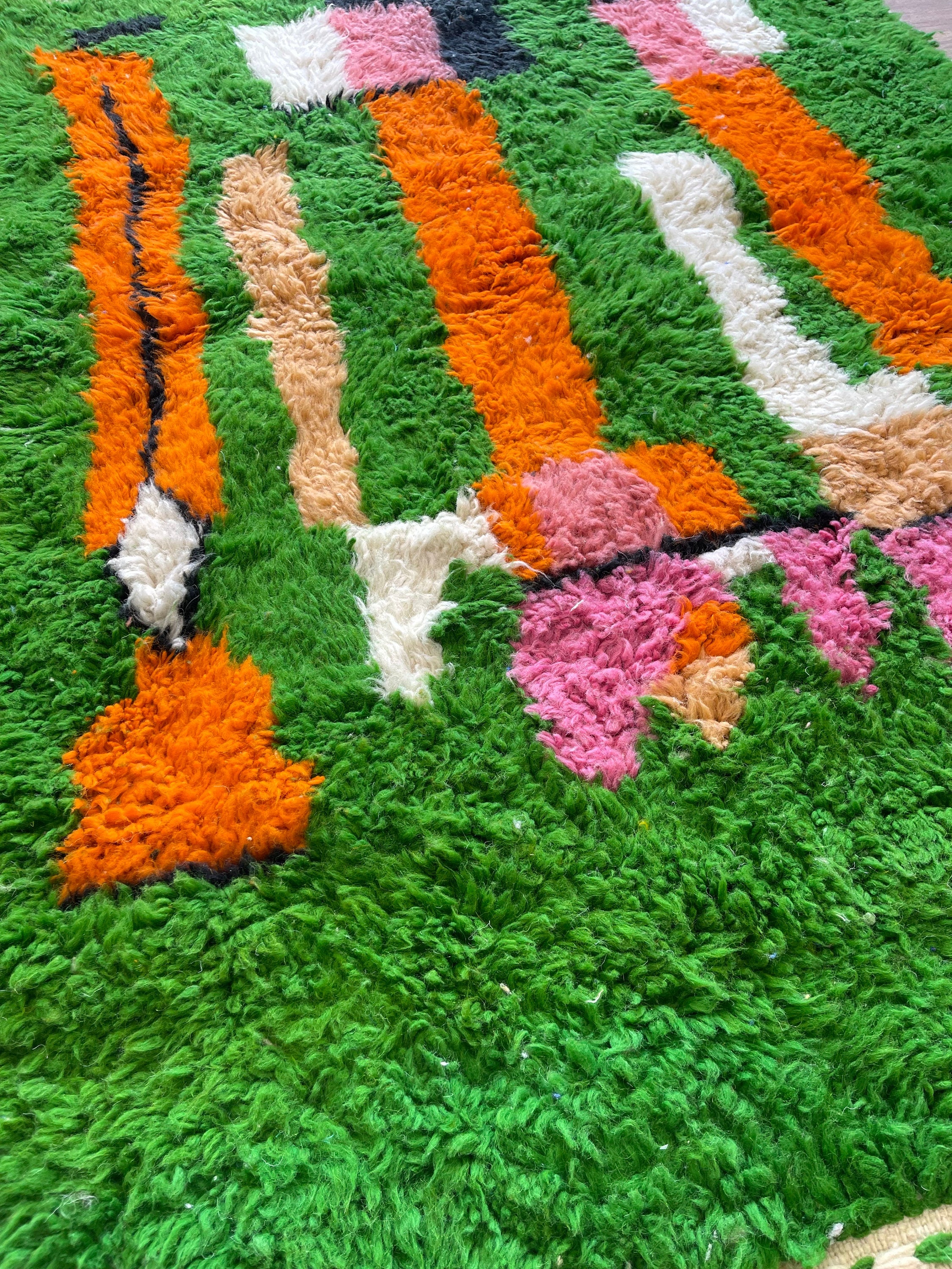Colorful Moroccan Rug For Living Room