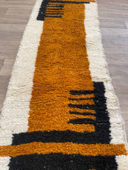 brown runner rug