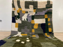 Moroccan Beni Ourain Rug - 5x7